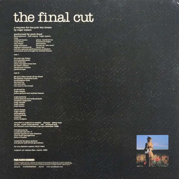 The Final Cut — Pink Floyd