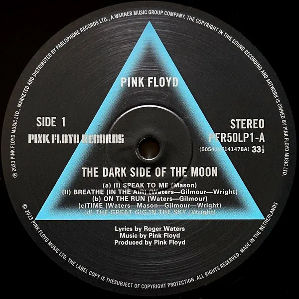 The Dark Side Of The Moon — Pink Floyd