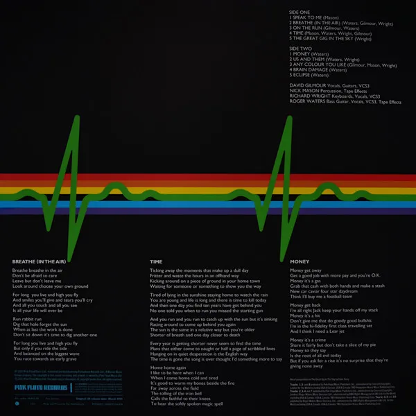 The Dark Side Of The Moon — Pink Floyd
