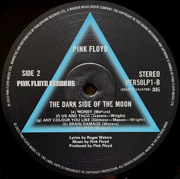 The Dark Side Of The Moon — Pink Floyd