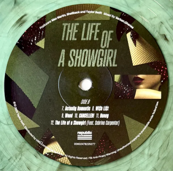 The Life Of A Showgirl — Taylor Swift
